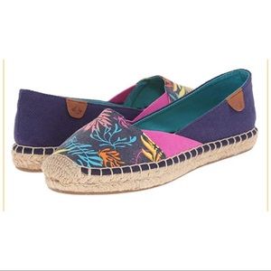 NWOT Sperry Palm Espadrille Flats